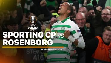 Full Highlight - Sporting CP vs Rosenborg | UEFA Europa League 2019/20