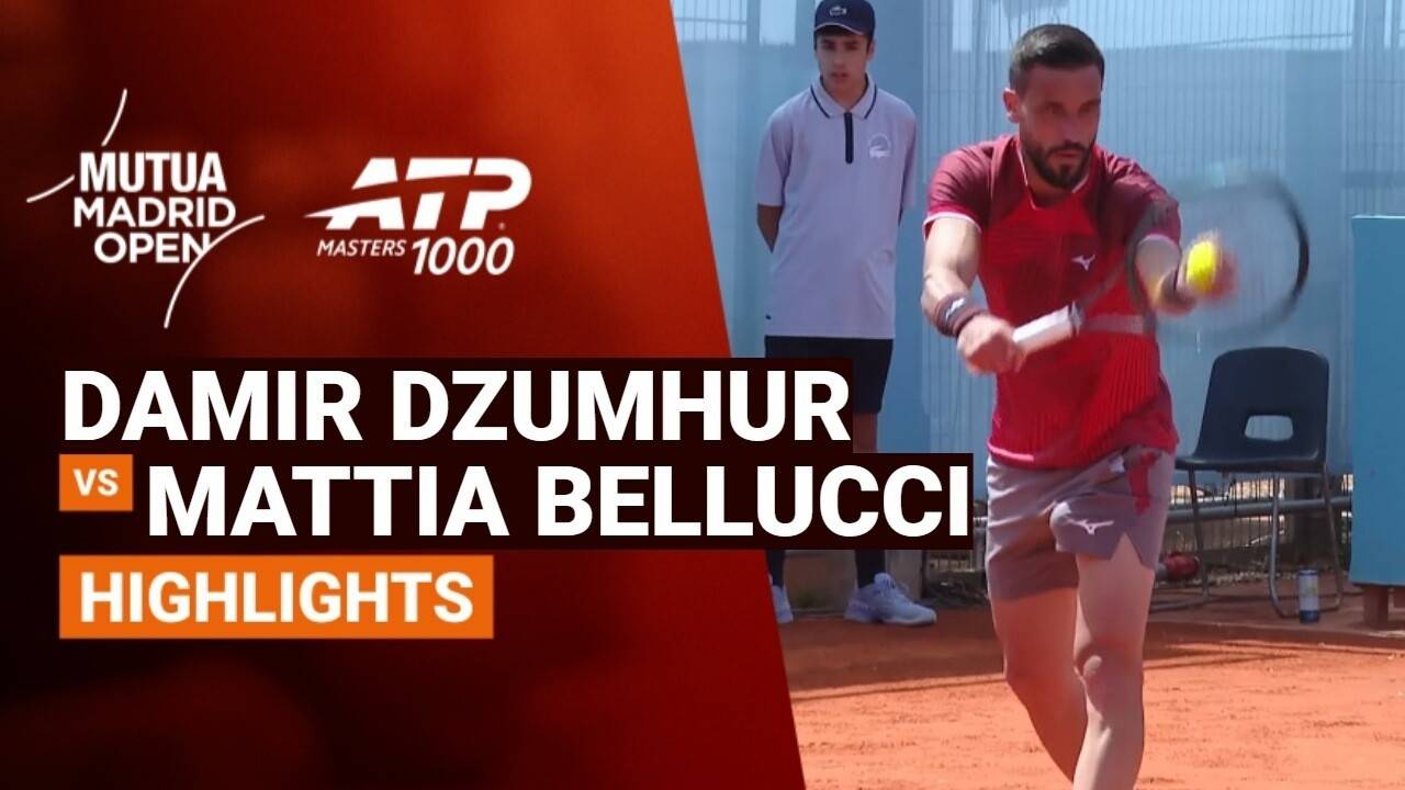 Damir Dzumhur vs Mattia Bellucci - Round 1 (Court 6) | ATP 1000: Mutua Madrid Open 2026
