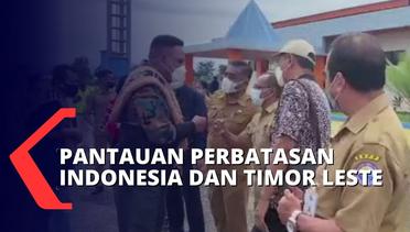 Deputi II BNPP Kunjungi 5 Pos Lintas Batas Negara Pantau Perbatasan Indonesia dan Timor Leste
