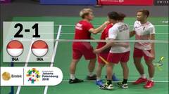 INA v INA - Final Badminton Ganda Putra: Kevin/Markus vs Fajar/Rian   Highlight | Asian Games 2018