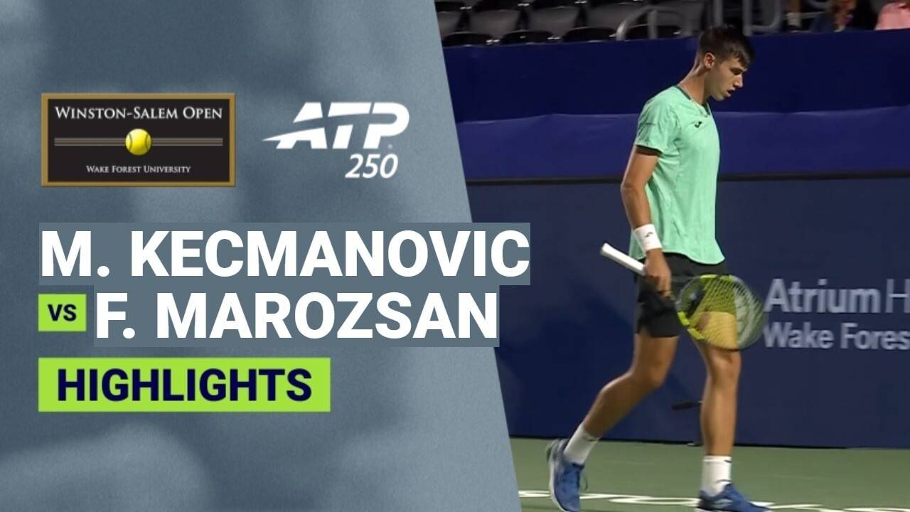 Miomir Kecmanovic vs Fabian Marozsan - Round 2 | ATP 250: Winston-Salem Open 2026