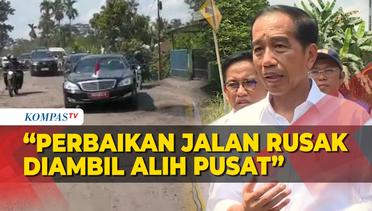 Setelah Lampung, Jokowi Periksa Jalan Rusak di Jambi