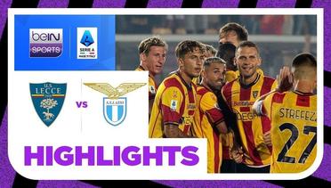 Lecce vs Lazio - Highlights | Serie A 2023/2024