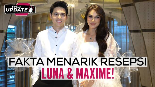Momen Resepsi Kedua Luna Maya dan Maxime: Megah dan Penuh Kejutan!