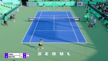 Semifinal: Yue Yuan vs Emina Bektas - Highlights | WTA Hana Bank Korea Open 2023