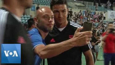 Cristiano Ronaldo and Juventus Get Ready for ICC Match Against Inter Milan in China