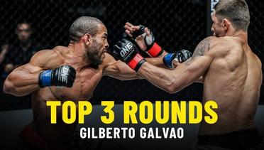 Gilberto Galvao’s 3 Best Rounds | ONE Highlights