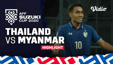 Highlight - Thailand vs Myanmar | AFF Suzuki Cup 2020