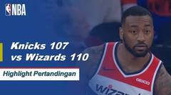 NBA I Cuplikan Pertandingan :Wizards 110 vs Knicks 107