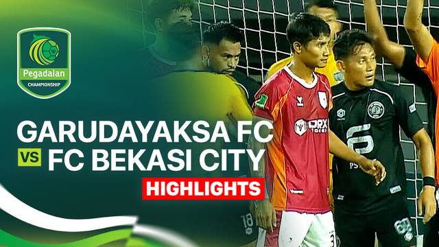 Garudayaksa FC vs FC Bekasi City - Highlight | Pegadaian Championship 2025/26
