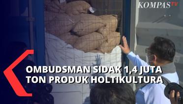 Ombudsman Sidak Pelabuhan Tanjung Priok, 1,4 Juta Ton Produk Impor Hortikultura Ditahan!