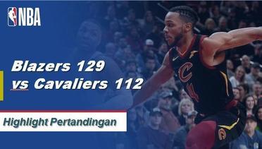 NBA I Cuplikan Hasil Pertandingan : Blazers 129 vs Cavaliers 112