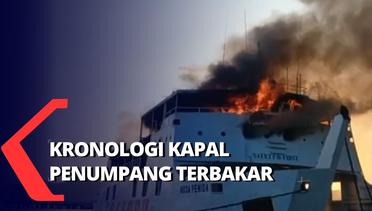Naas!  Seorang ABK Tewas karena Kapal Penumpang yang Sedang Diperbaiki Terbakar