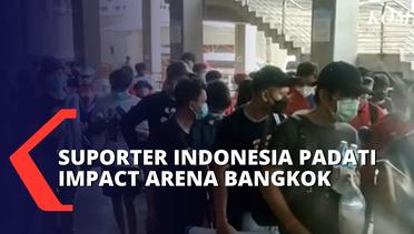 Luar Biasa! Suporter Apresiasi Perjuangan Tim Thomas Indonesia di Impact Arena Bangkok