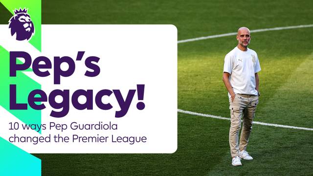 10 Pencapaian Pep Guardiola bersama Manchester City di Premier League