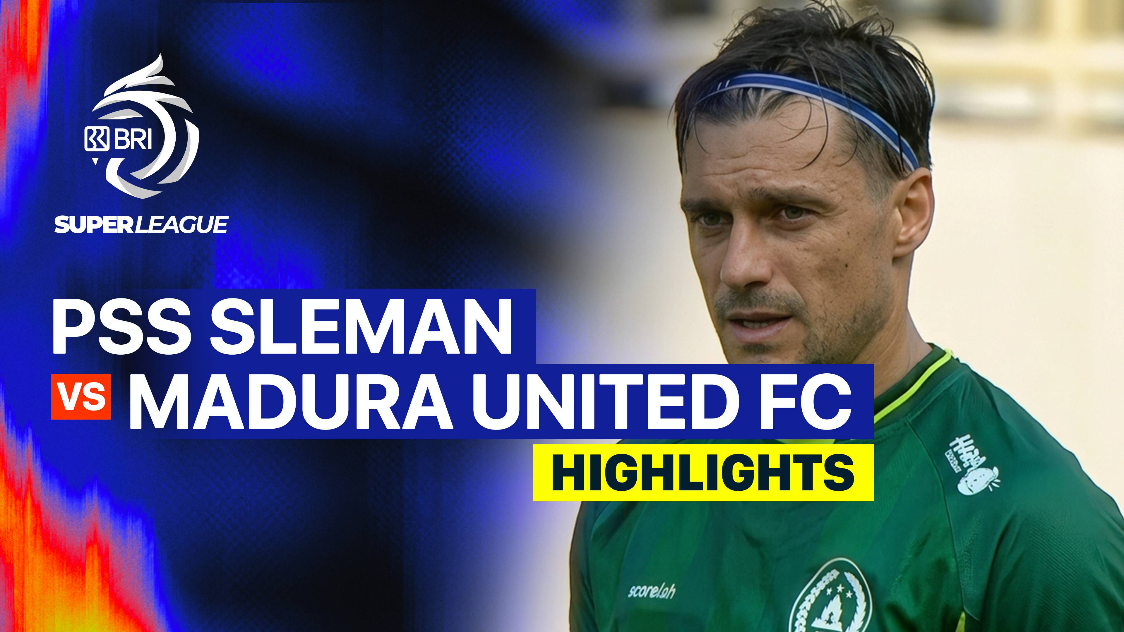 PSS Sleman vs Madura United FC