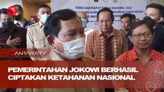 Menhan sebut pemerintahan Jokowi berhasil ciptakan ketahanan nasional