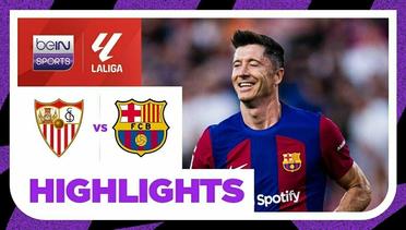 Sevilla vs Barcelona - Highlights | LaLiga 2023/24