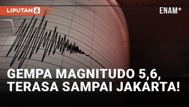Gempa Magnitudo 5,6 Cianjur, Terasa Sampai Jakarta