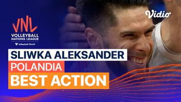 Best Action: Sliwka Aleksander | Men’s Volleyball Nations League 2023