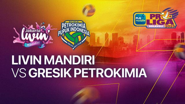 Putri: Jakarta Livin Mandiri vs Gresik Petrokimia Pupuk Indonesia - Full Match | PLN Mobile Proliga 2025
