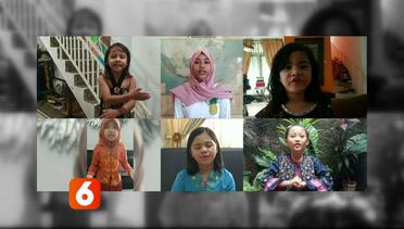Lucunya Anak-anak Indonesia Nyanyikan Ibu Kita Kartini
