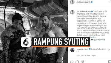 Rampung Syuting Thor, Chris Hemsworth Pamer Foto Lengan Berotot