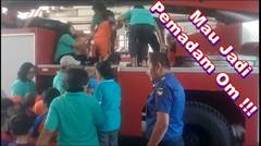 Suasana Kunjungan Edukasi Anak Anak TK Di Mabes Duriangkang PBK BP Batam