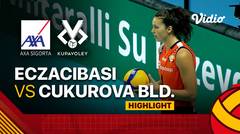 Highlights | Eczacibasi vs Cukurova BLD. Adana Demirspor | Women's Turkish Volleyball Cup 2022/23