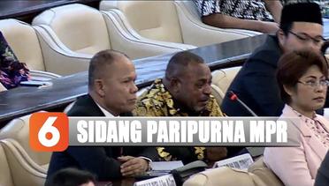 Anggota MPR Asal Papua Menangis Saat Sidang Paripurna - Liputan 6 Pagi 
