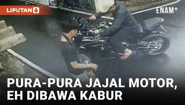 Modus Menjajal, Pria di Semarang Bawa Kabur Motor Sport Rp70 Juta