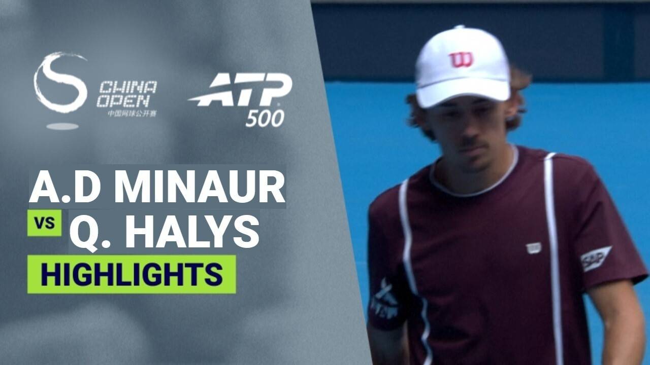 Alex de Minaur vs Quentin Halys - Round 2 (Capital Group Diamond) | ATP 500: China Open 2026