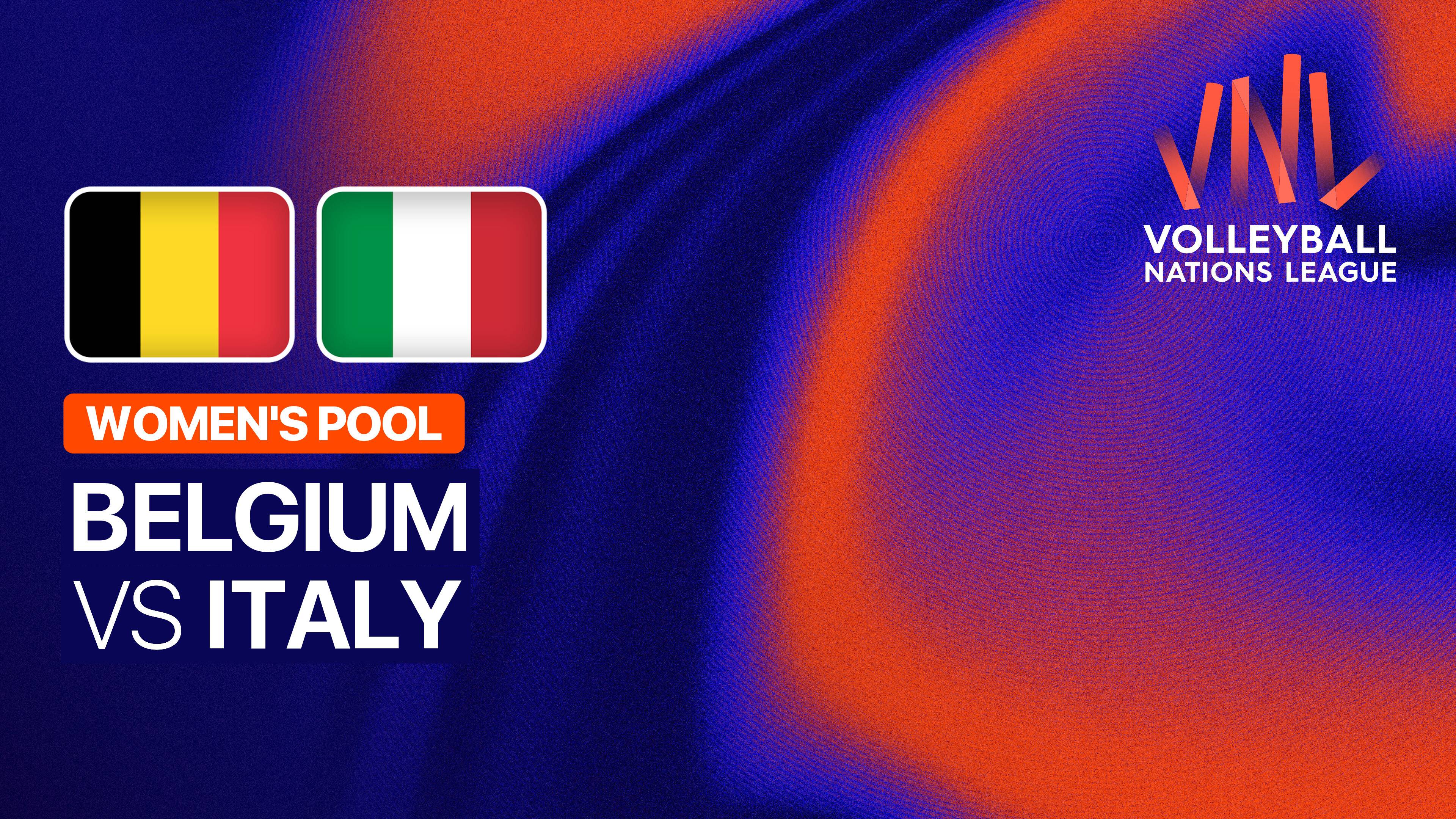 Belgium vs Italy