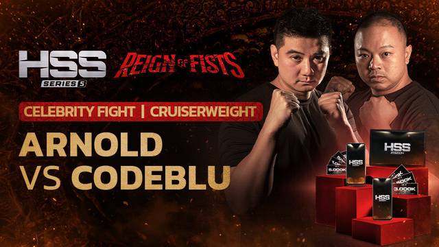 Full Match - Arnold vs Codeblu | Celebrity Fight - Cruiserweight | HSS 5