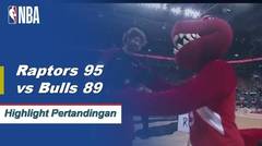 NBA I Cuplikan Pertandingan : Raptors 95 vs Bulls 89