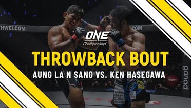 Aung La N Sang vs. Ken Hasegawa | ONE Full Fight | Throwback Bout