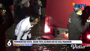 Atasi Banjir, Mobil Pemadam di Surabaya Diterjunkan Untuk Sedot Air