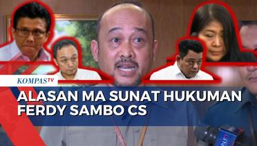 MA  Ungkap Tak Ada Intervensi Dalam Putusan Kasasi yang Diskon Hukuman Ferdy Sambo Cs