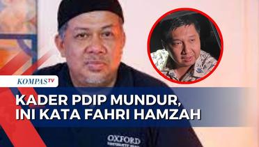 Kader PDIP Mundur, Fahri Hamzah: Banyak Eksodus ke Prabowo