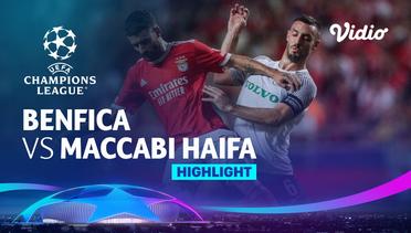 Highlights - Benfica vs Maccabi Haifa | UEFA Champions League 2022/23