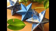 Membuat Origami Bintang Dominanta