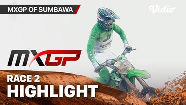 Highlights | Round 11 Lombok: MXGP | Race 2 | MXGP 2023