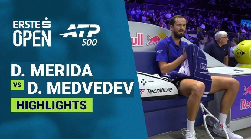 Daniel Merida vs Daniil Medvedev - Round 1 | ATP 500: Erste Bank Open 2026