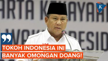Prabowo Sindir Tokoh Indonesia Omdo