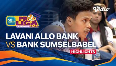 Final Four Putra: Jakarta Lavani Allo Bank Electric vs Palembang Bank SumselBabel - Highlights | PLN Mobile Proliga 2024