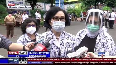 650 Tenaga Pendidik Jalani Vaksinasi Covid-19 di SMAN 70 Jakarta