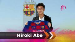 Barcelona resmi mendapatkan Hiroki Abe