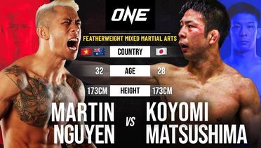 Martin Nguyen vs Koyomi Matsushima | Full Fight Replay