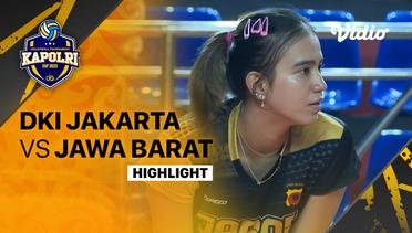 Highlights | Putri: DKI Jakarta vs Jawa Barat | Piala Kapolri 2023