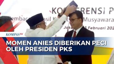 Presiden PKS Ahmad Syaikhu Pakaikan Peci Sebagai Simbol Resmi Deklarasi Anies jadi Capres 2024!